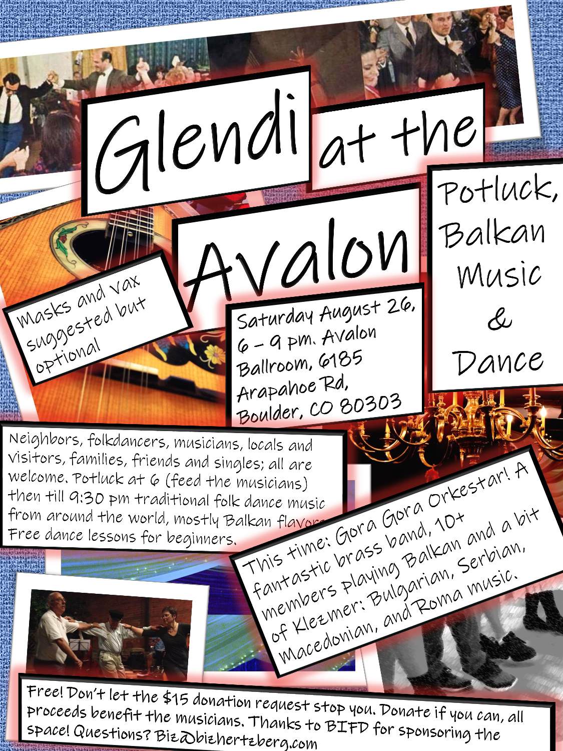 Glendi at the Avalon 2023 flyer