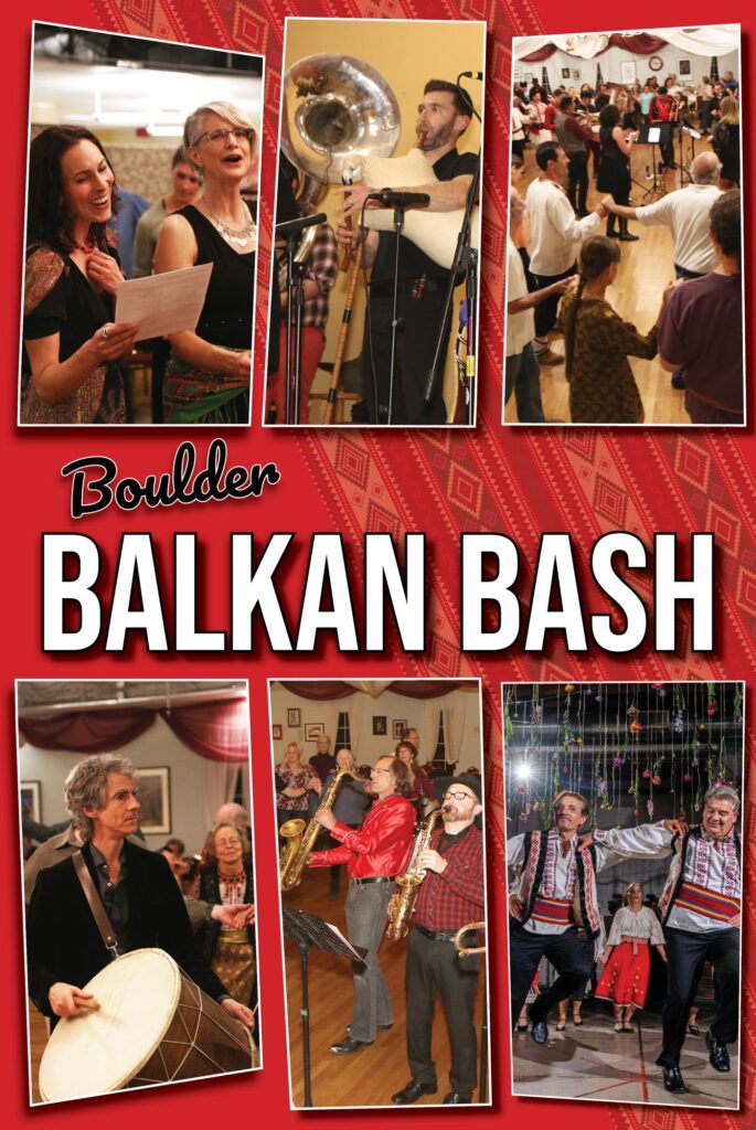 Boulder Balkan Bash performer collage